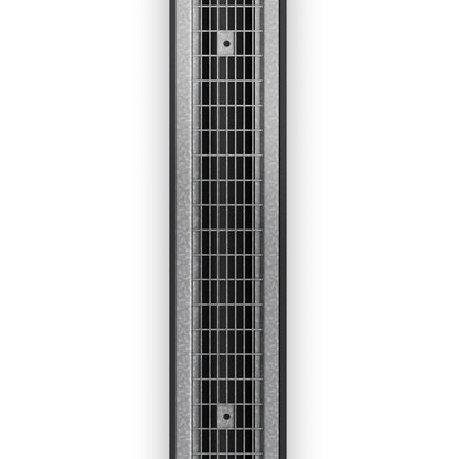 4" Plastic trench drain (BASE 100P), galvanized grate ADA, B class - Accessories image 5