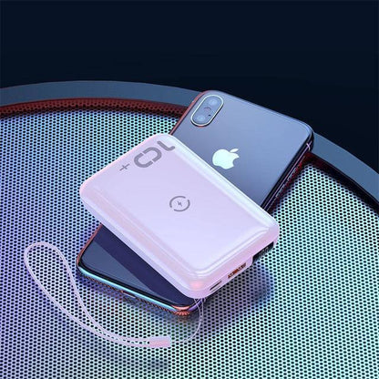 Mini Power Bank with Wireless Charger - Gadgets image 2