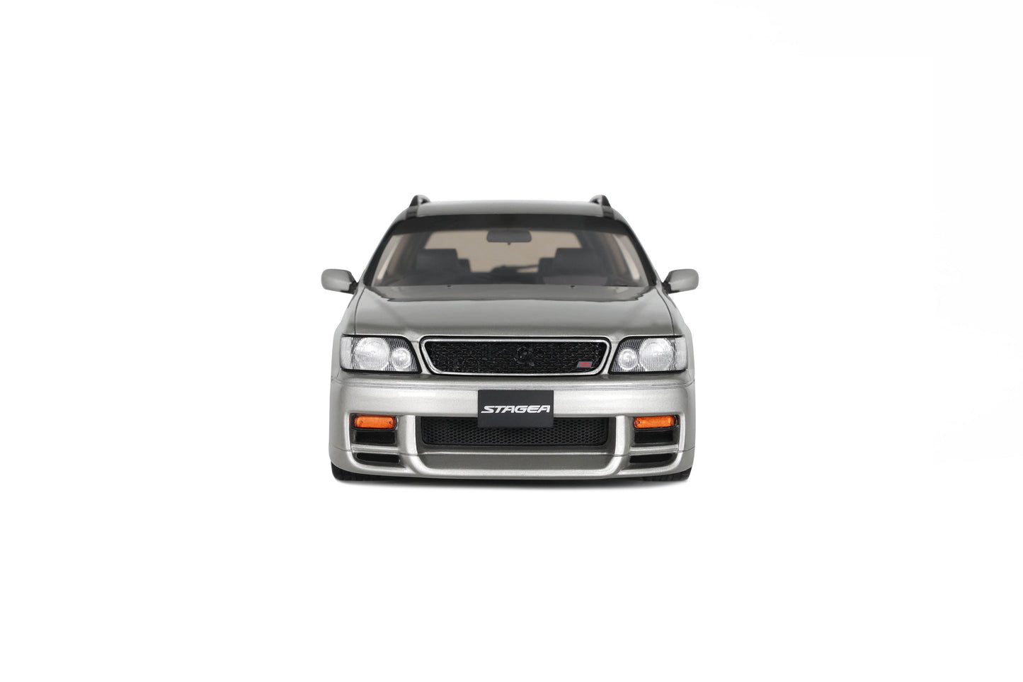 OttOmobile - Nissan Stagea Autech Version 260RS (Sonic Silver) 1:18 Scale Model Car - Jewelry image 4