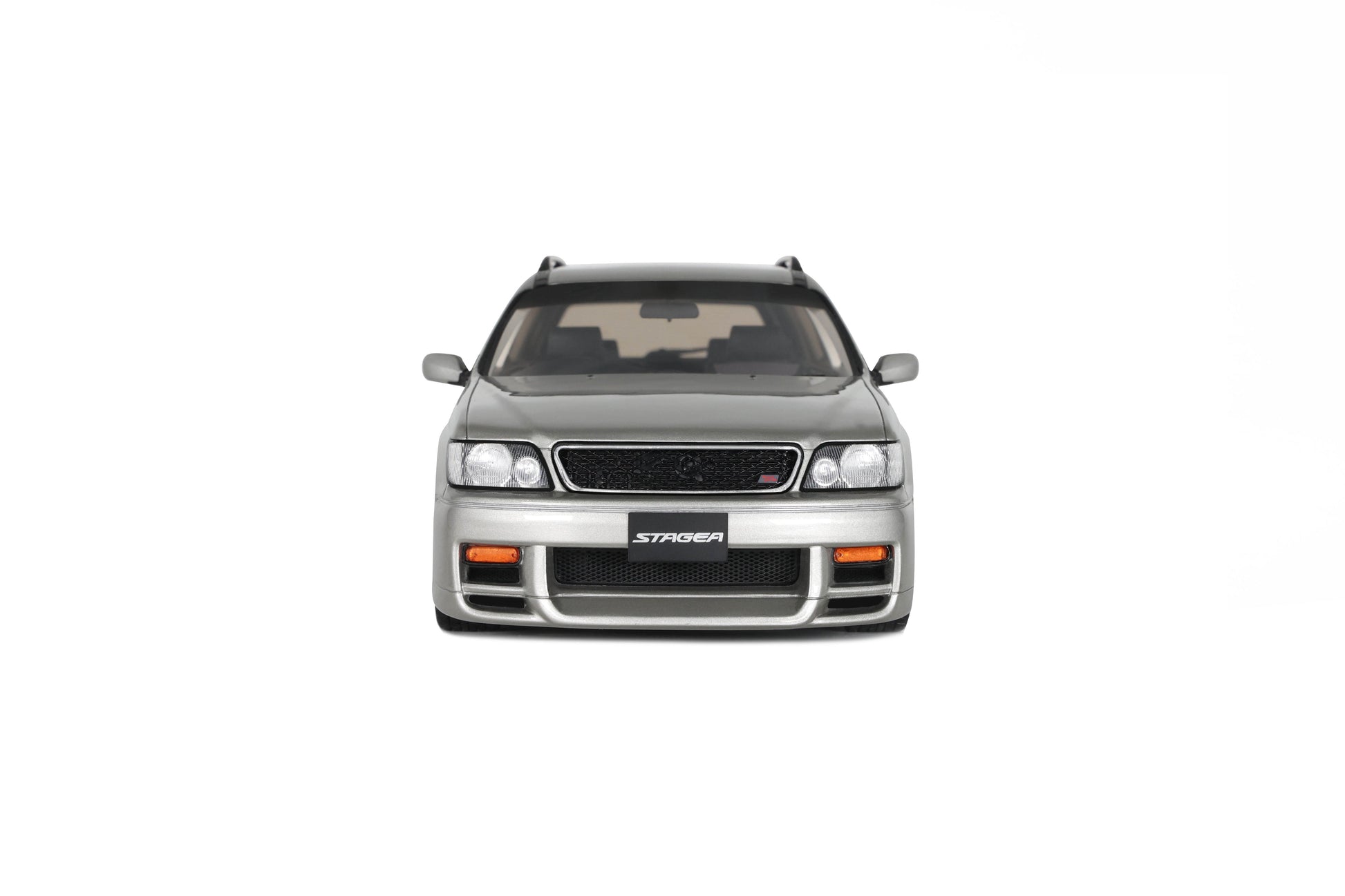 OttOmobile - Nissan Stagea Autech Version 260RS (Sonic Silver) 1:18 Scale Model Car - Jewelry image 4