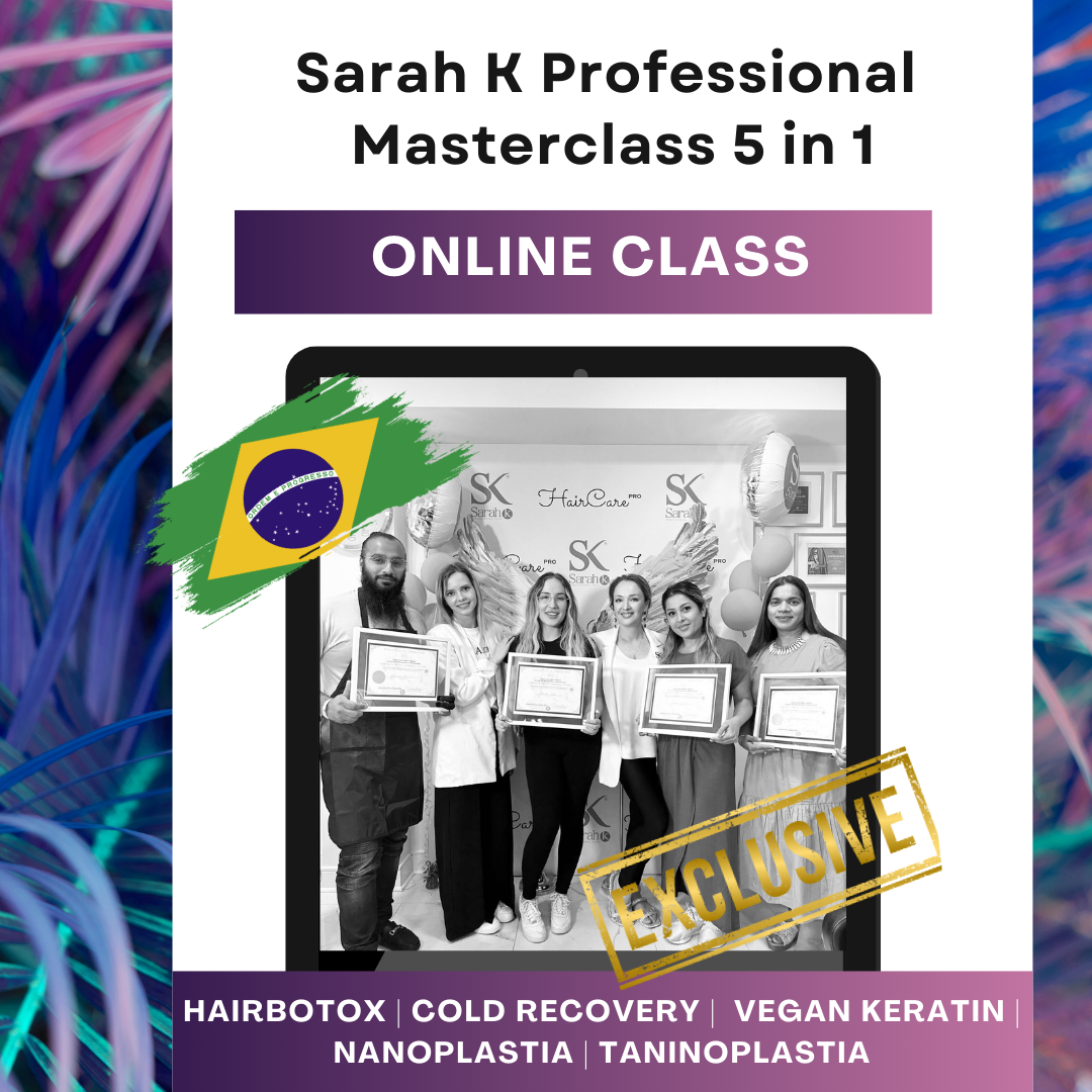 Professional Hair Treatment Training: Sarah K Masterclass 5 in 1 - Online Class - Beauty image 1