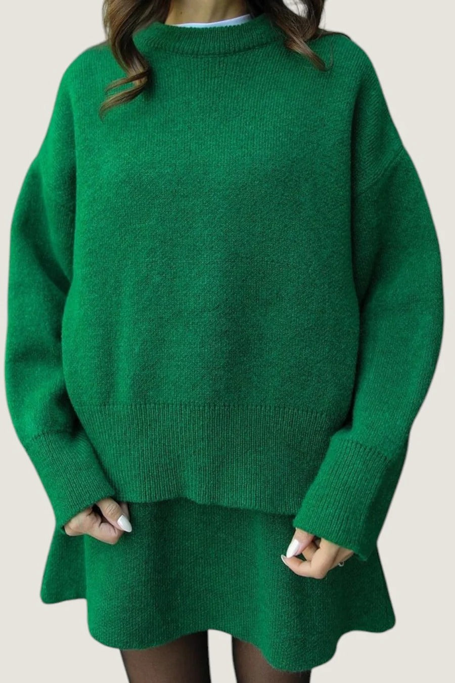 Cerise™ | Ensemble d'Hiver (Pull et Jupe Assortie) - Furniture image 1