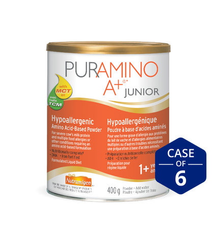 Puramino A+ Jr. Hypoallergenic Infant Formula, Powder, 400g - Misc image 2
