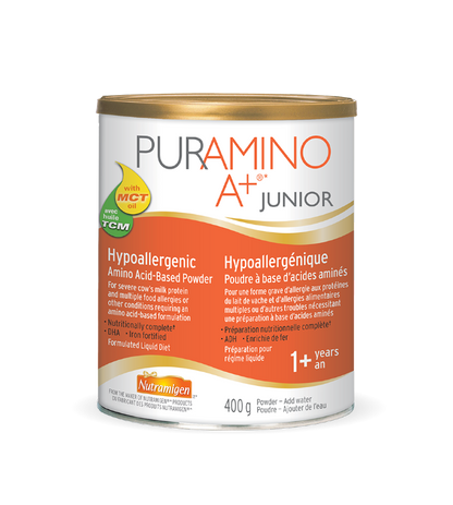 Puramino A+ Jr. Hypoallergenic Infant Formula, Powder, 400g - Misc image 1