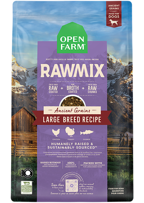 RawMix Large Breed Ancient Grains Dog Kibble - Misc image 1