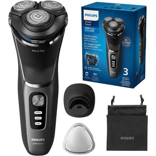 PHILIPS S3343/13 Electric Shaver Series 3300 Wet & Dry - Apparel image 1