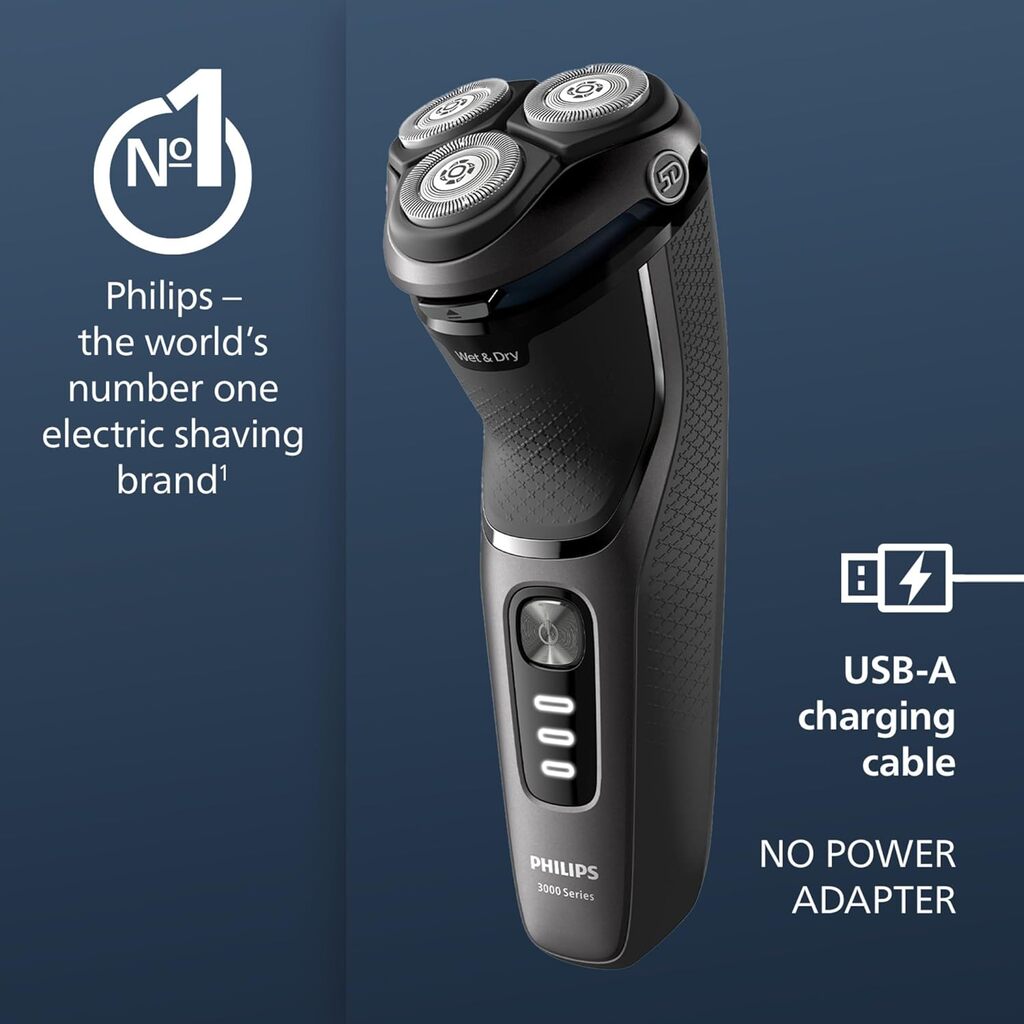 PHILIPS S3343/13 Electric Shaver Series 3300 Wet & Dry - Apparel image 4
