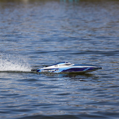 PRB-1992T2 Sonicwake 24" Self-Righting Brushless Deep-V RTR, Blue - Gadgets image 12