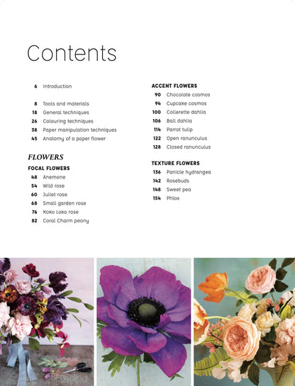 Paper Flower Art (Hardback Book), Signed by Jessie - Kitchen & Dining image 3