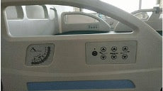 High End Fully Electric hospital bed with 5 functions PKG with mattress and 4 PP split side rails with 2 controller rails & nurse assists controller (JJ1065) - Misc image 7