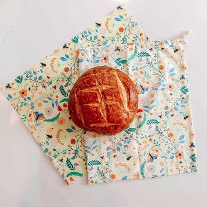 Bread Bag Set: Pink Floral - Misc image 4