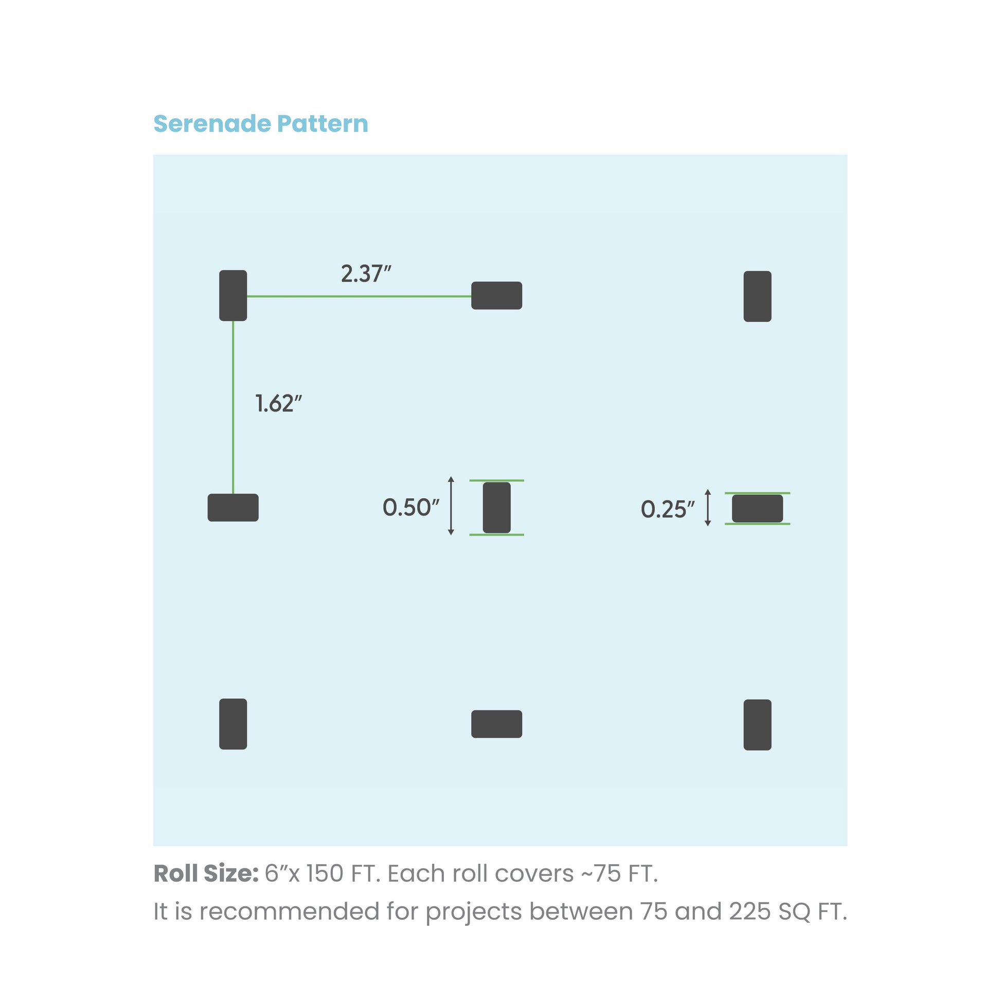 Feather Friendly Pro DIY, 6" x 150ft Serenade Pattern - Kitchen & Dining image 4