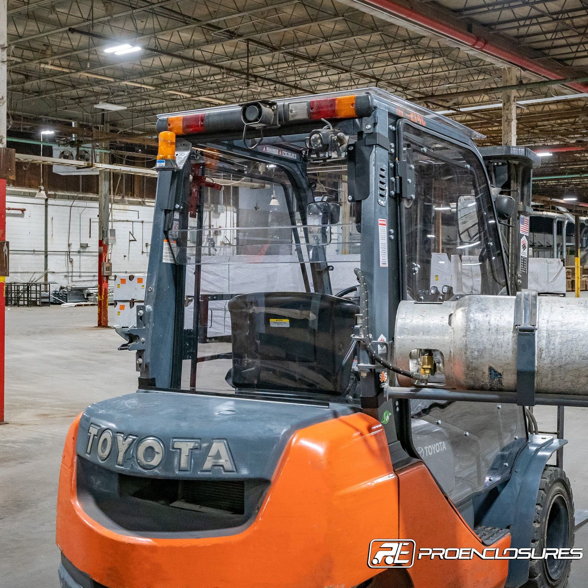 ProEnclosure Toyota Forklift Cab Enclosure - Furniture image 4
