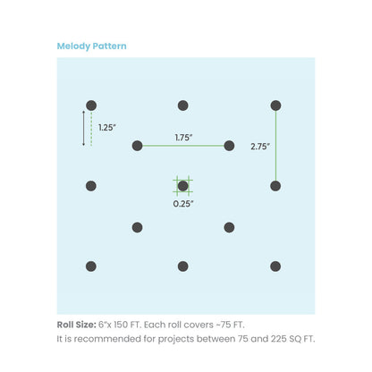 Feather Friendly Pro DIY, 6" x 150ft Melody Pattern - Kitchen & Dining image 16