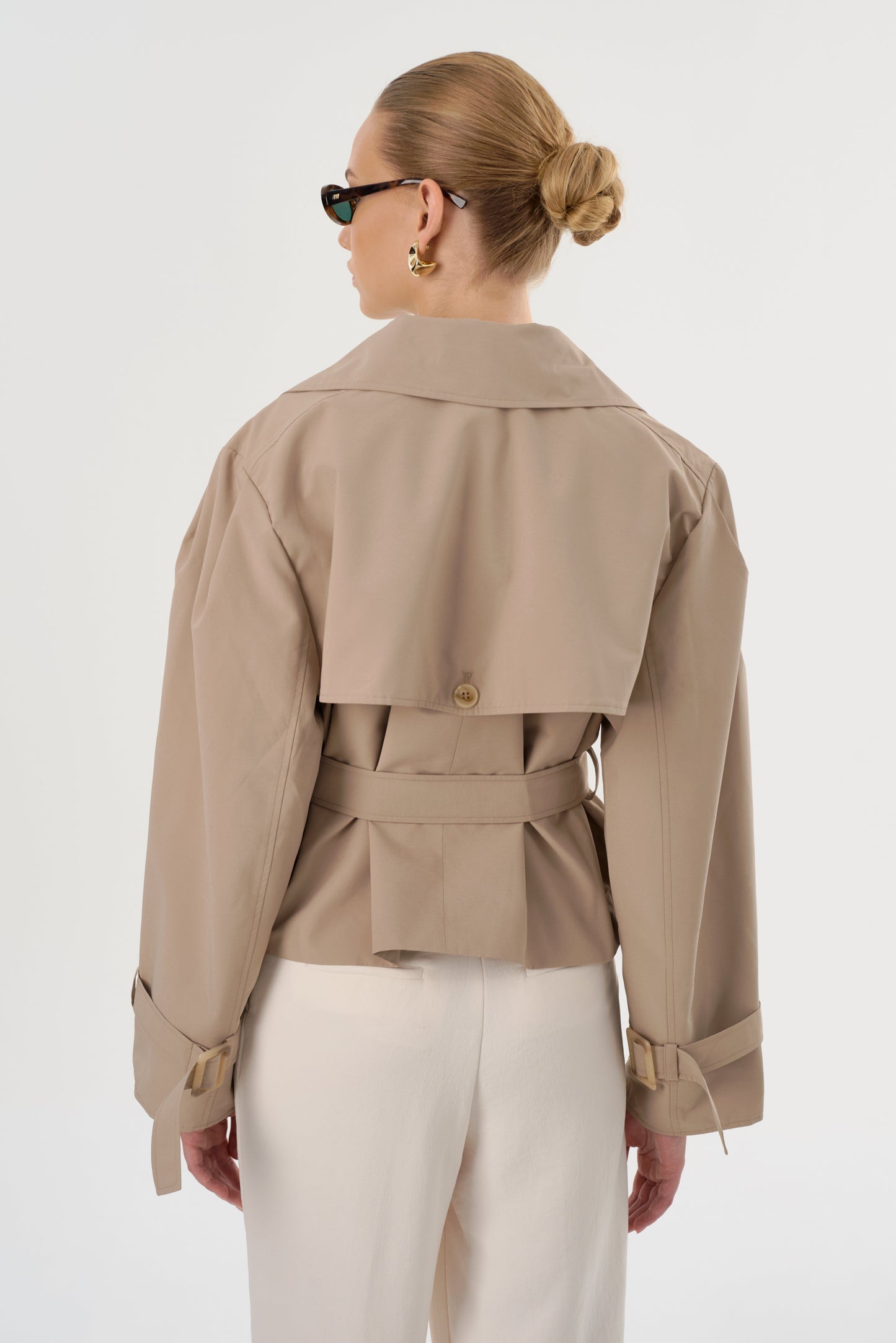 QUINN | Cropped Trench Coat - Misc image 6