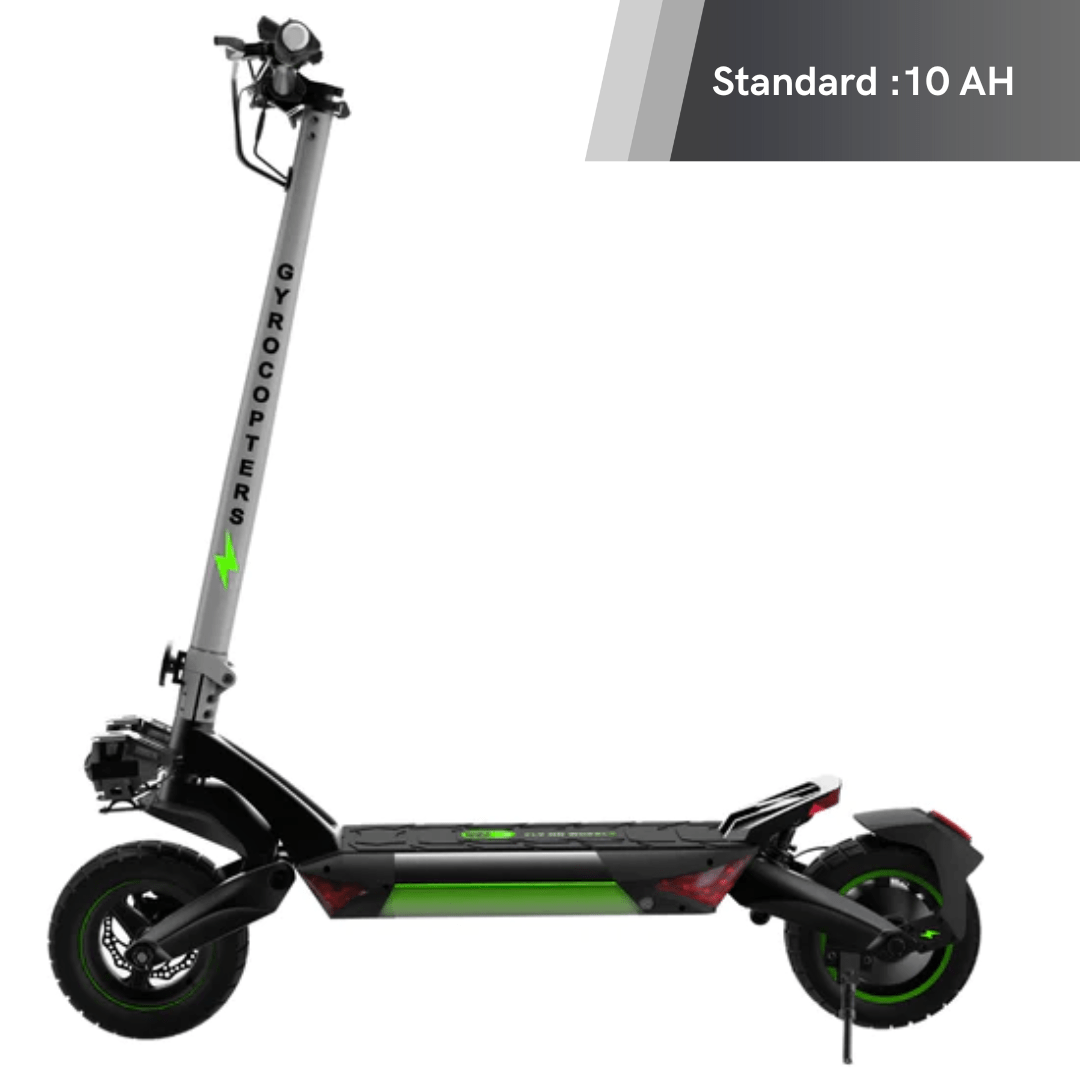 Gyrocopters Plaid Off Road Electric Scooter, 10” Tires, Speed Upto 42kmph/45kmph Long Range Upto 35Km/60km, Max Power 1000W Brushless Motor, Headlight, 360° Deck Light, Foldable Escooter, with App - Kitchen & Dining image 10