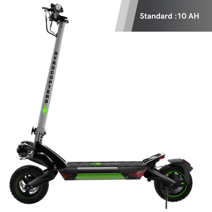 Gyrocopters Plaid Off Road Electric Scooter, 10” Tires, Speed Upto 42kmph/45kmph Long Range Upto 35Km/60km, Max Power 1000W Brushless Motor, Headlight, 360° Deck Light, Foldable Escooter, with App - Kitchen & Dining image 10