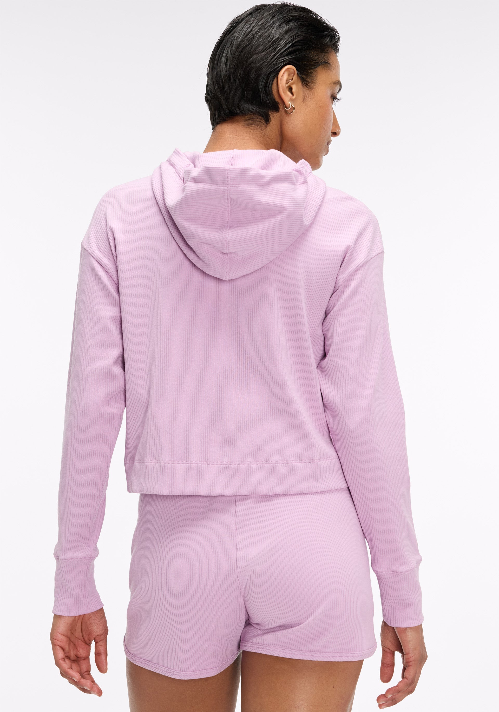 Rib Crop Hoodie - Misc image 4
