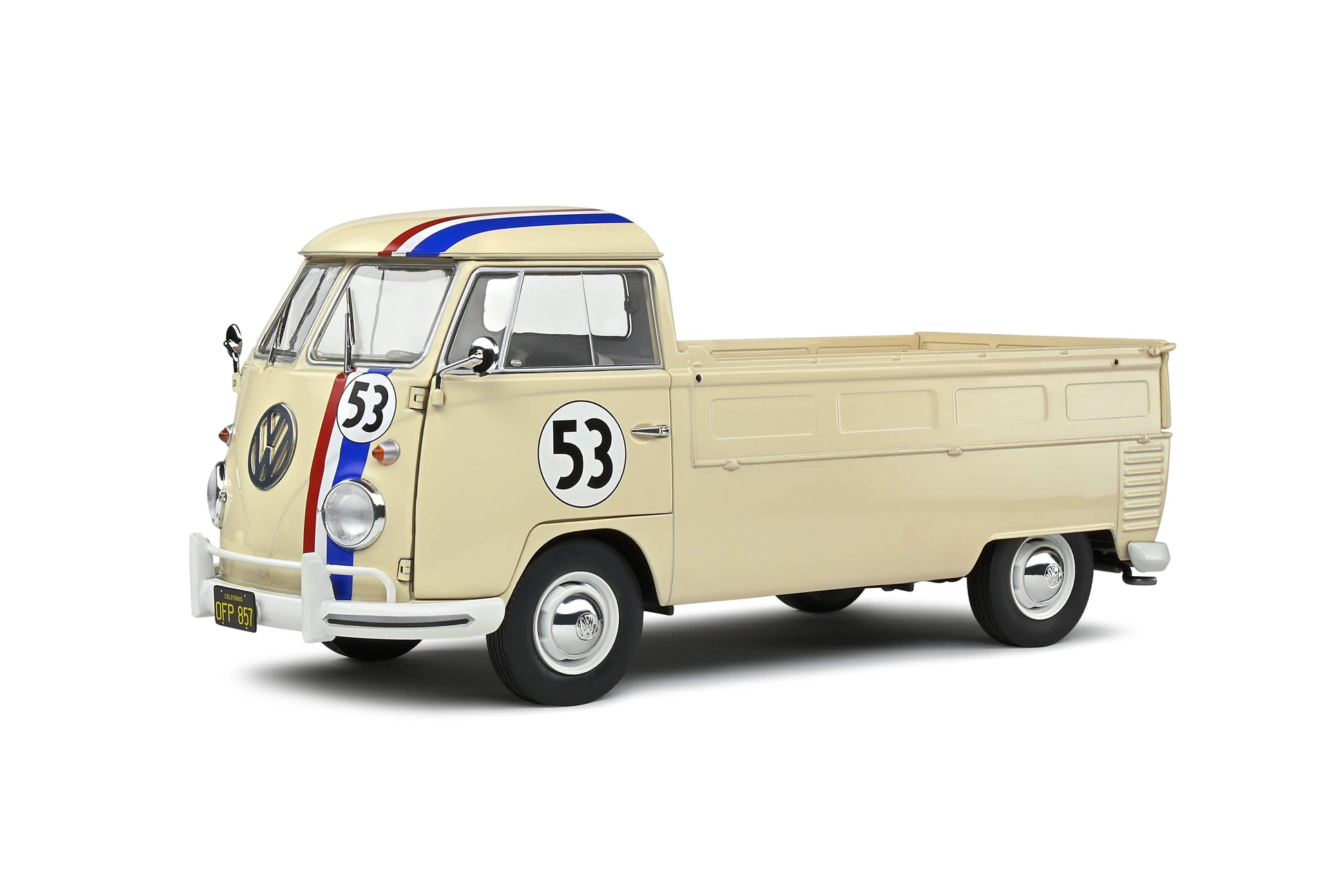 Solido - Volkswagen Transporter (T1) Pick-Up (Herbie) 1:18 Scale Model Car - Kitchen & Dining image 3