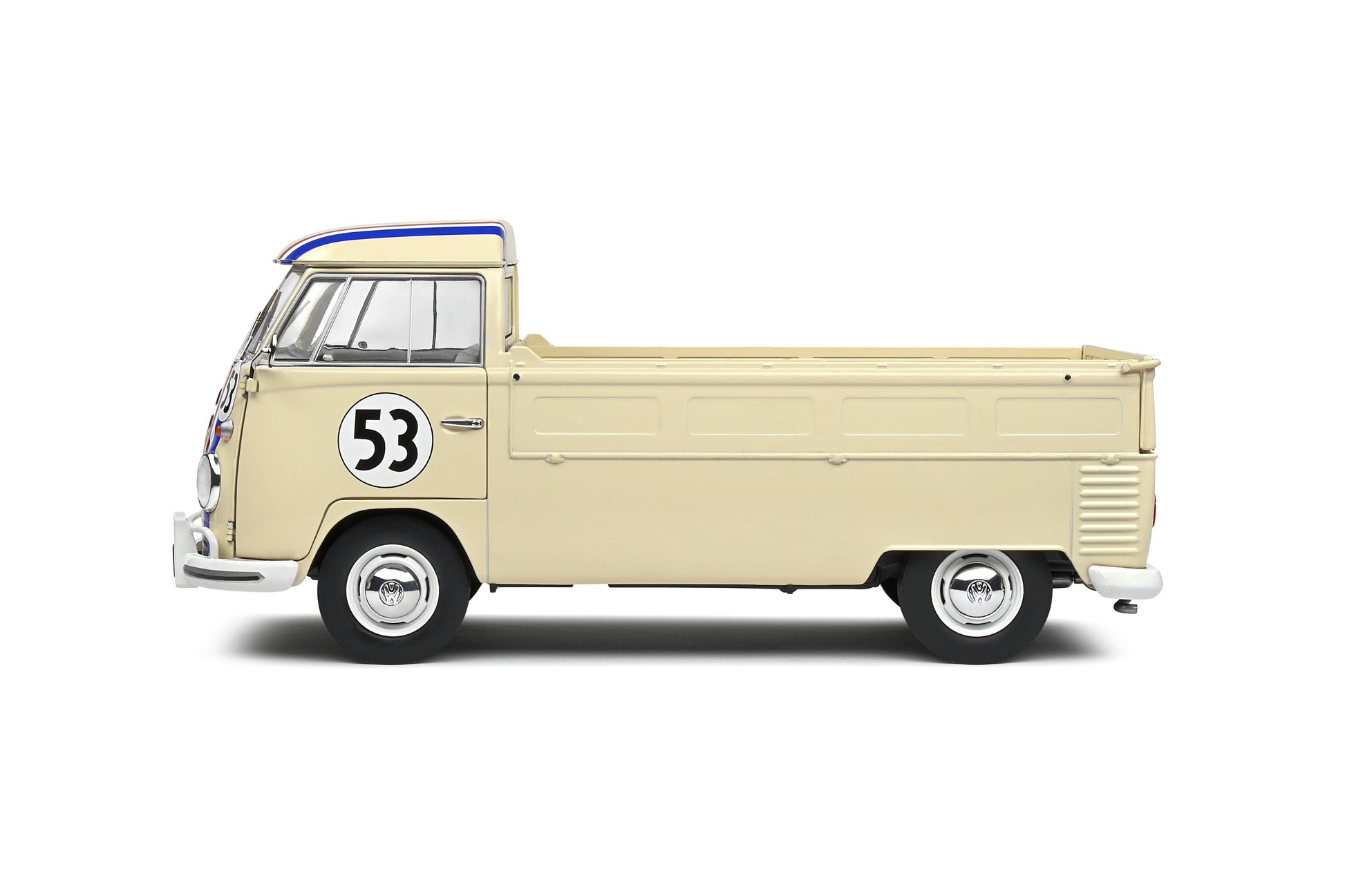Solido - Volkswagen Transporter (T1) Pick-Up (Herbie) 1:18 Scale Model Car - Kitchen & Dining image 1