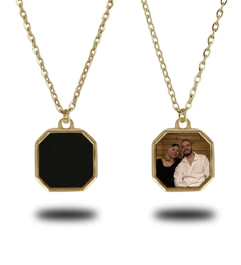 Heat-Activated Photo Necklace – Magic Photo Necklace - Jewelry image 2