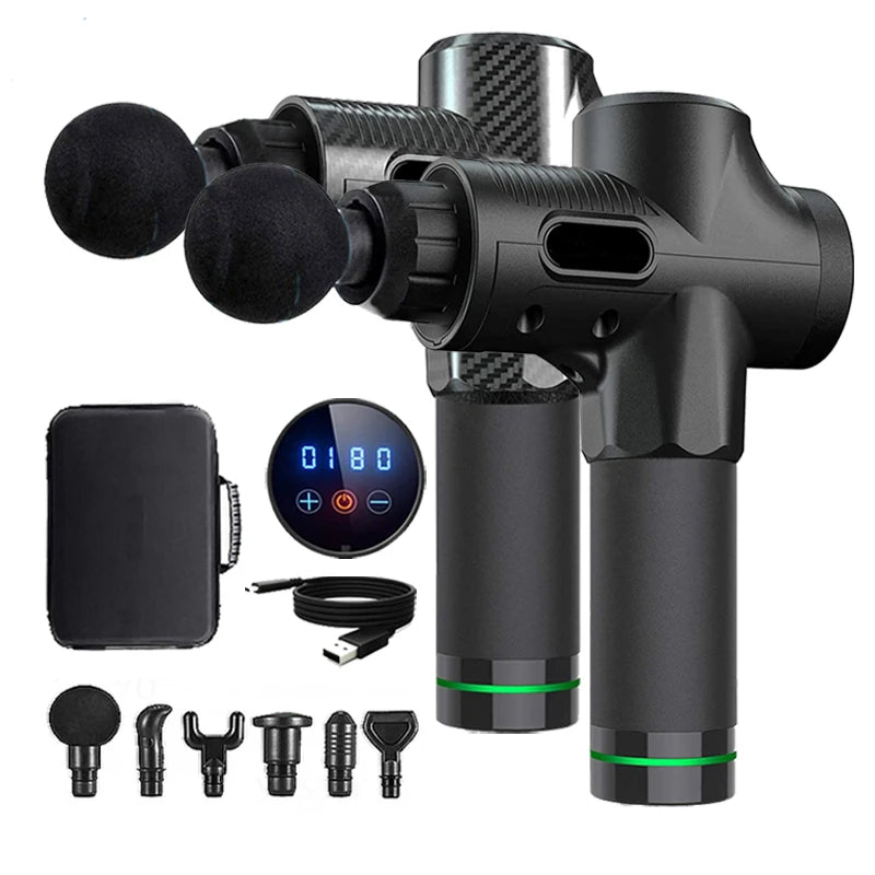 Deep Muscle Massage Gun Electric Percussion Pistol Massager For Body