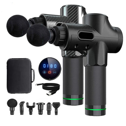 Deep Muscle Massage Gun Electric Percussion Pistol Massager For Body
