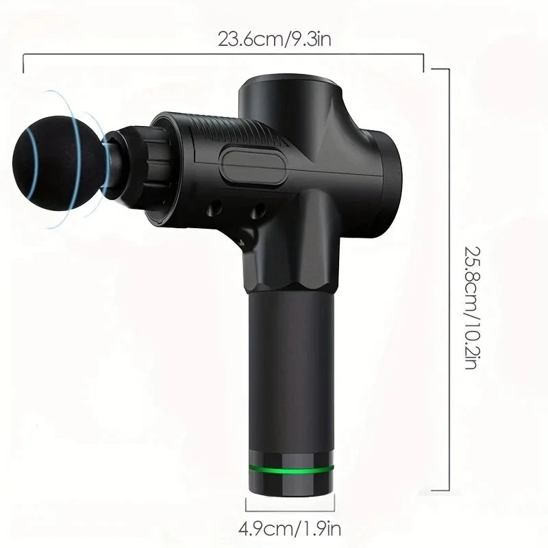 Deep Muscle Massage Gun Electric Percussion Pistol Massager For Body