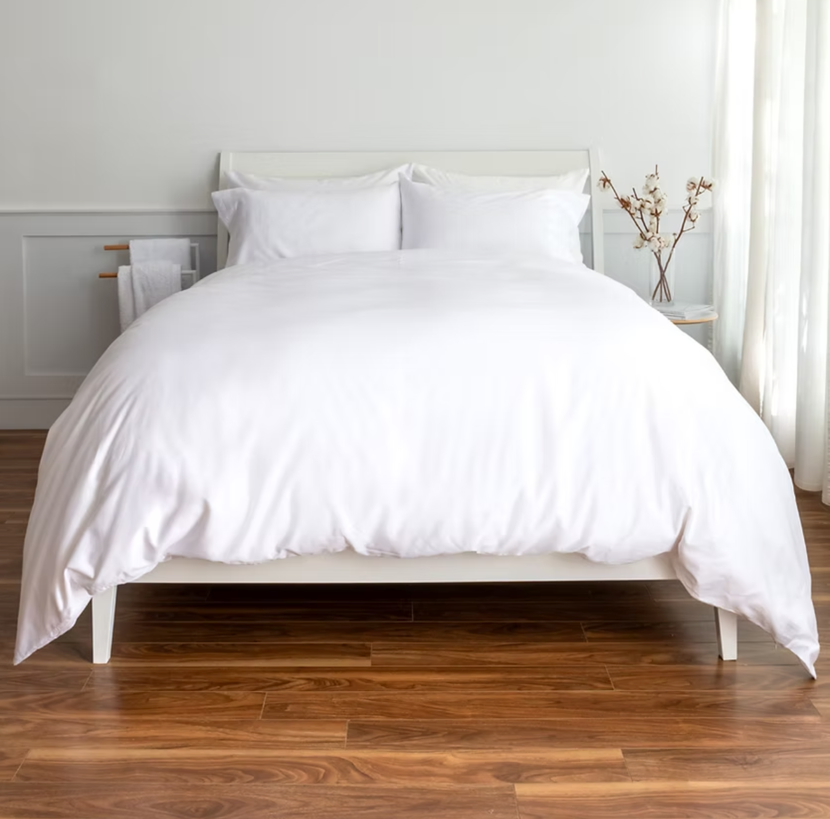 Porto Cotton Sateen Sheet Set - Misc image 3