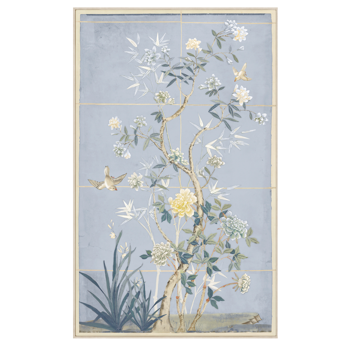 Chinoiserie Scenic Series Framed Canvas Art Prints - Misc image 4