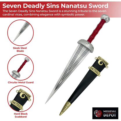 Seven Deadly Sins Nanatsu Sword - Jewelry image 3