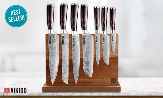 Signature 7-Piece Knife Set with Horudo Holder - Kitchen & Dining image 1