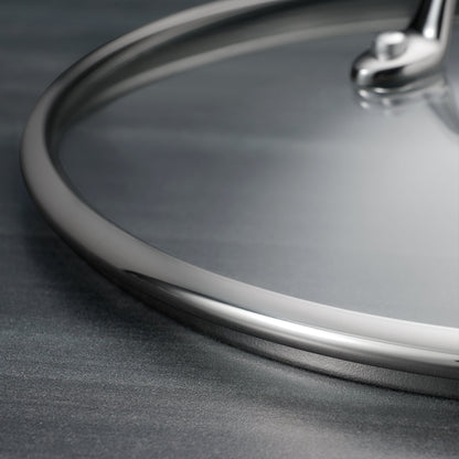 Tri-Ply Clad Stainless Steel Cookware Set with Glass Lids - Kitchen & Dining image 9