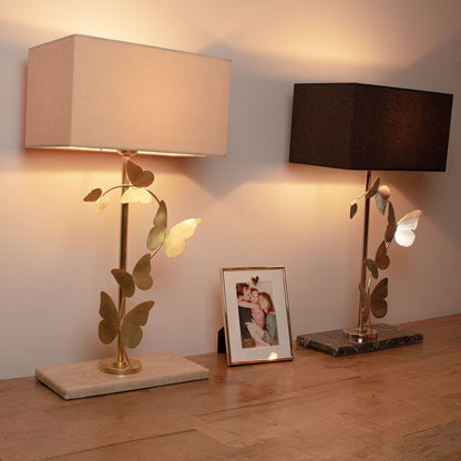 Silver Butterfly Table Lamp - Misc image 2