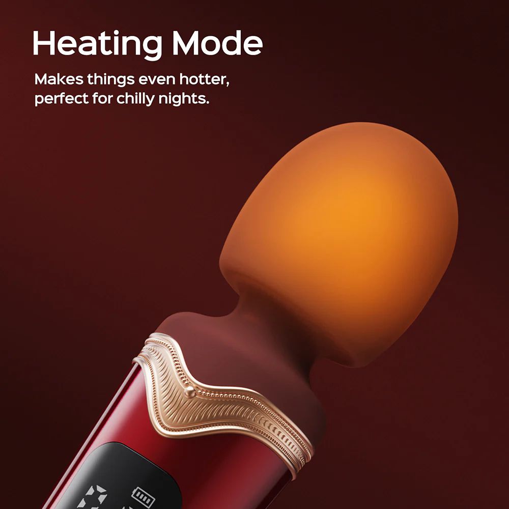 Stormi Powerful Heating Wand Vibrator with Charging Case - Misc image 4