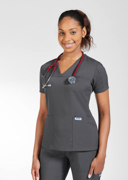 T3030 Mobb Mentality Scrubs The Rosey V-Neck Top (XXS - 3XL) - Furniture image 4