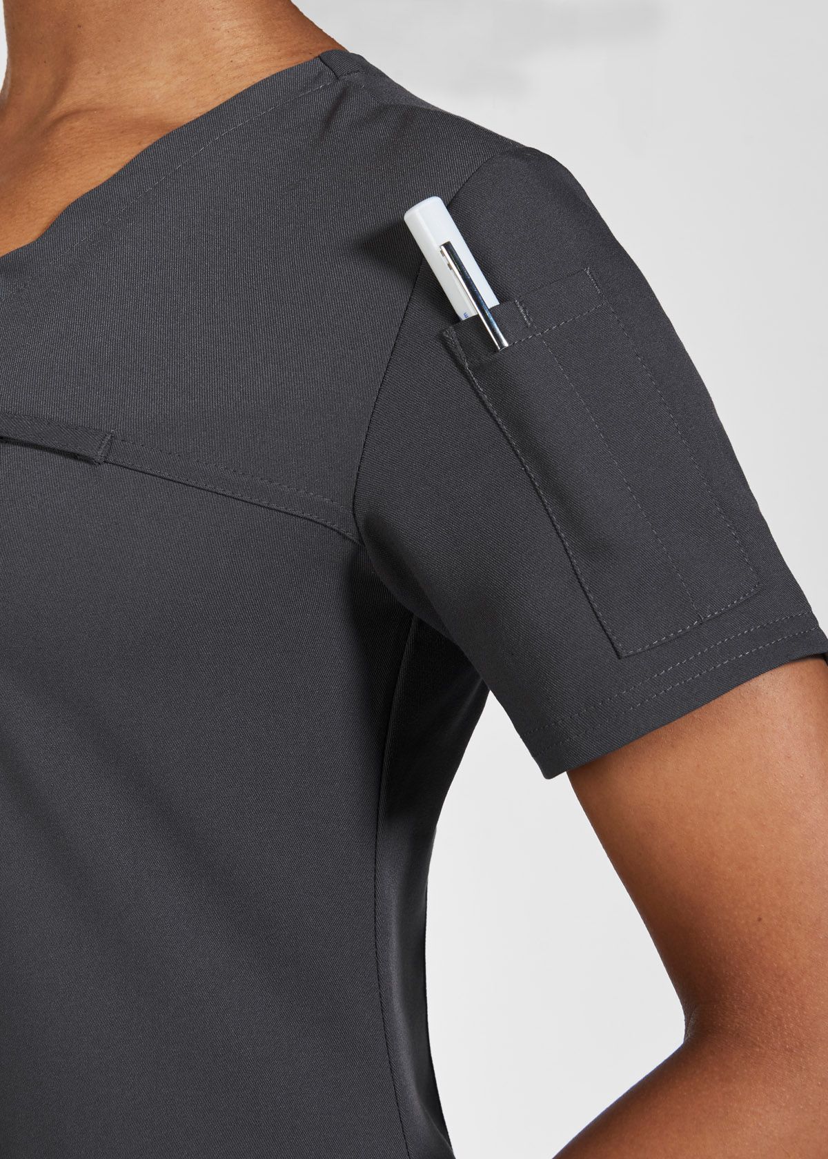 T3030 Mobb Mentality Scrubs The Rosey V-Neck Top (XXS - 3XL) - Furniture image 7