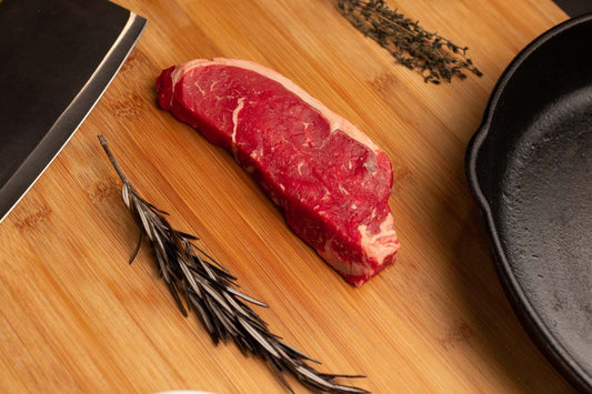 Australian Beef Striploin Steak Centre Cut  - (4 x 8oz) - Kitchen & Dining image 1