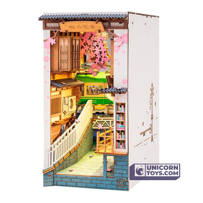 Sakura Tram | Robotime Rolife TGB01 DIY Miniature Book Nook Kit - Kitchen & Dining image 6