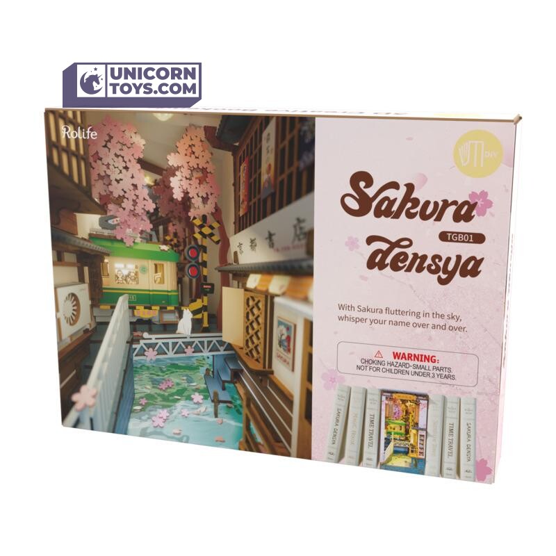 Sakura Tram | Robotime Rolife TGB01 DIY Miniature Book Nook Kit - Kitchen & Dining image 10