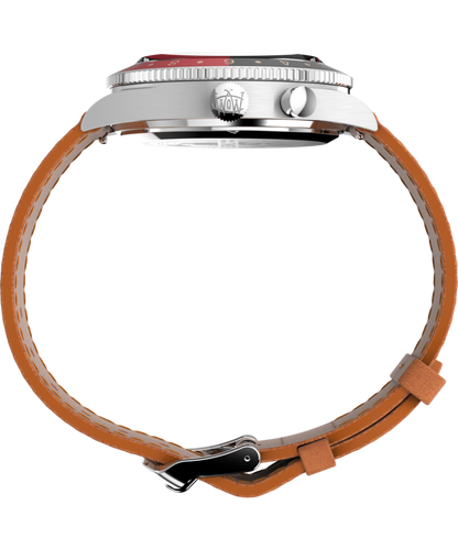 Waterbury Traditional GMT 39mm Leather Strap Watch - Misc image 2