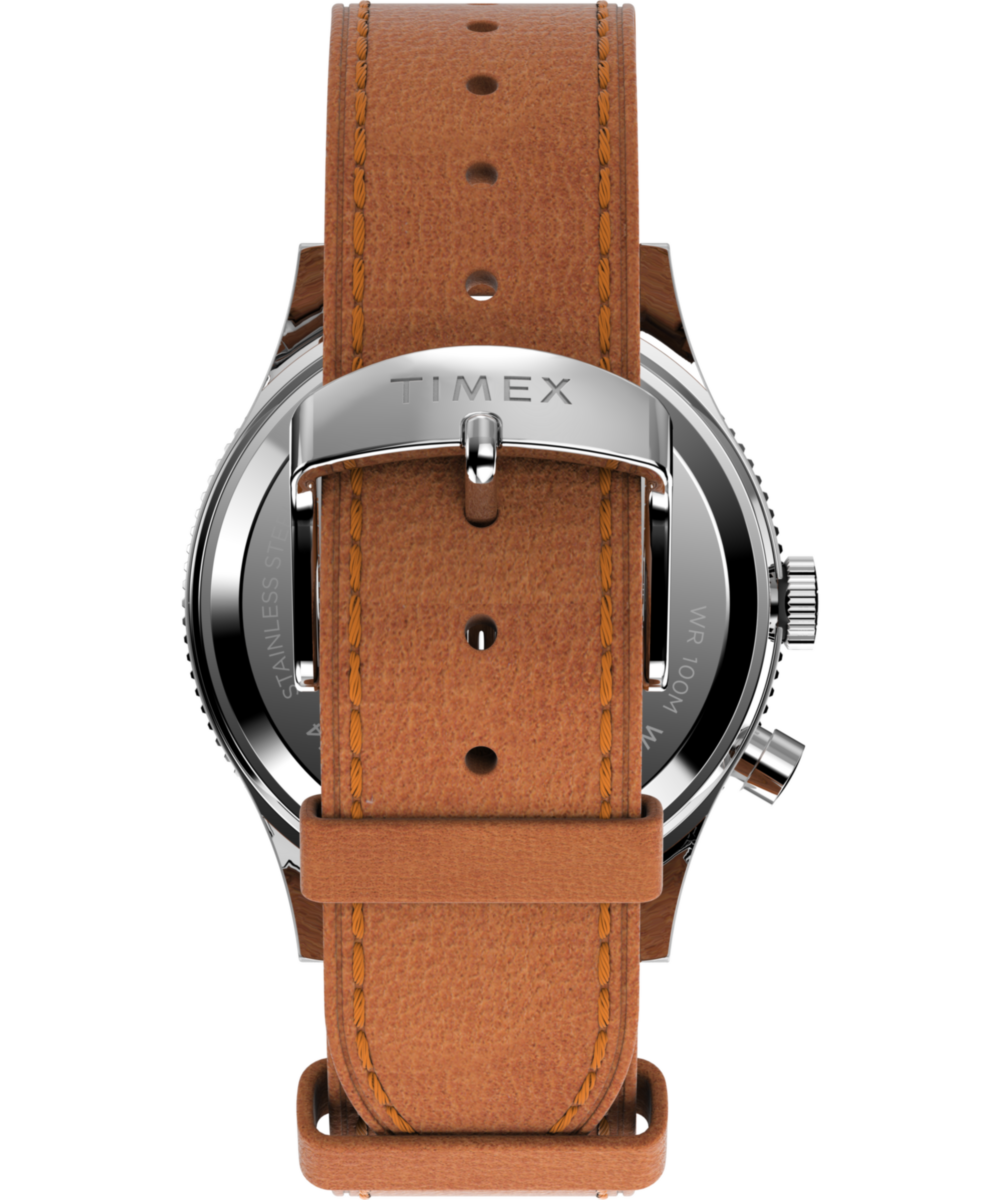 Waterbury Traditional GMT 39mm Leather Strap Watch - Misc image 3
