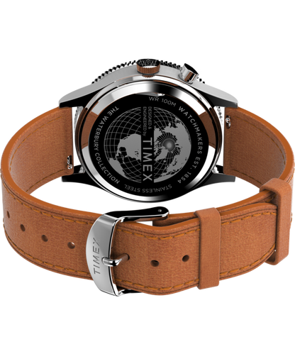 Waterbury Traditional GMT 39mm Leather Strap Watch - Misc image 5