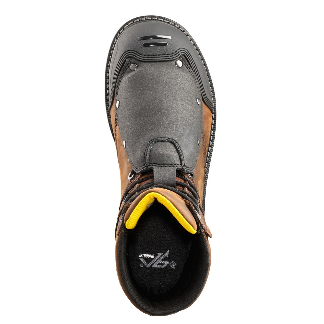 Terra Patton Unisex 8" Aluminum Toe External MET Guard Work Safety CSA Boot 1314DB - Dark Brown - Misc image 5