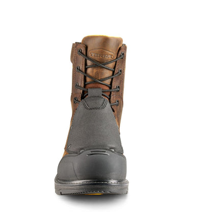 Terra Patton Unisex 8" Aluminum Toe External MET Guard Work Safety CSA Boot 1314DB - Dark Brown - Misc image 7