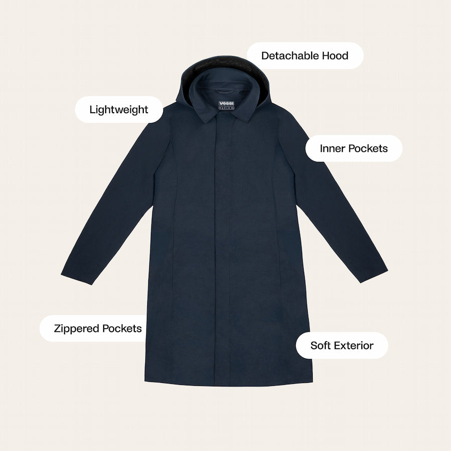 Women's Trinity Rain Jacket - Sea - Misc image 2