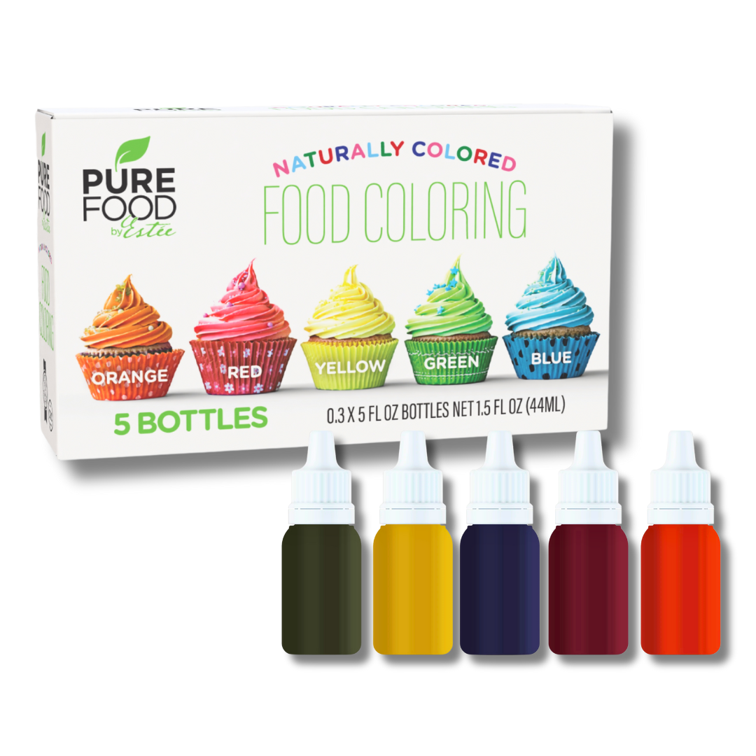 Naturally Colored Food Dye (5X8 OZ Bottles)- Case of 12 - Furniture image 1