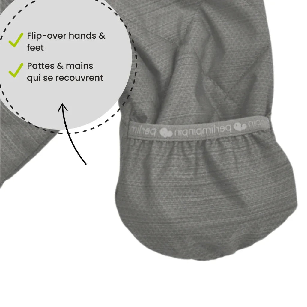 Perlimpinpin - Habit de neige une pièce pour bébé - Floral - Misc image 4