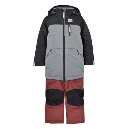 Two piece kid snowsuit - Black, slate & grenat - Misc image 1