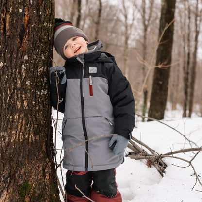 Two piece kid snowsuit - Black, slate & grenat - Misc image 3